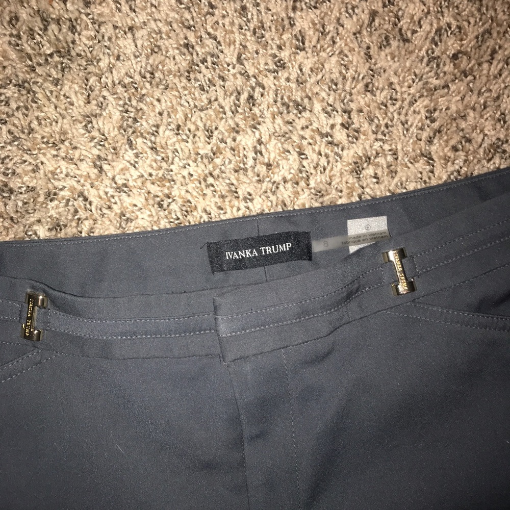 Gray Ivanka Trump slacks